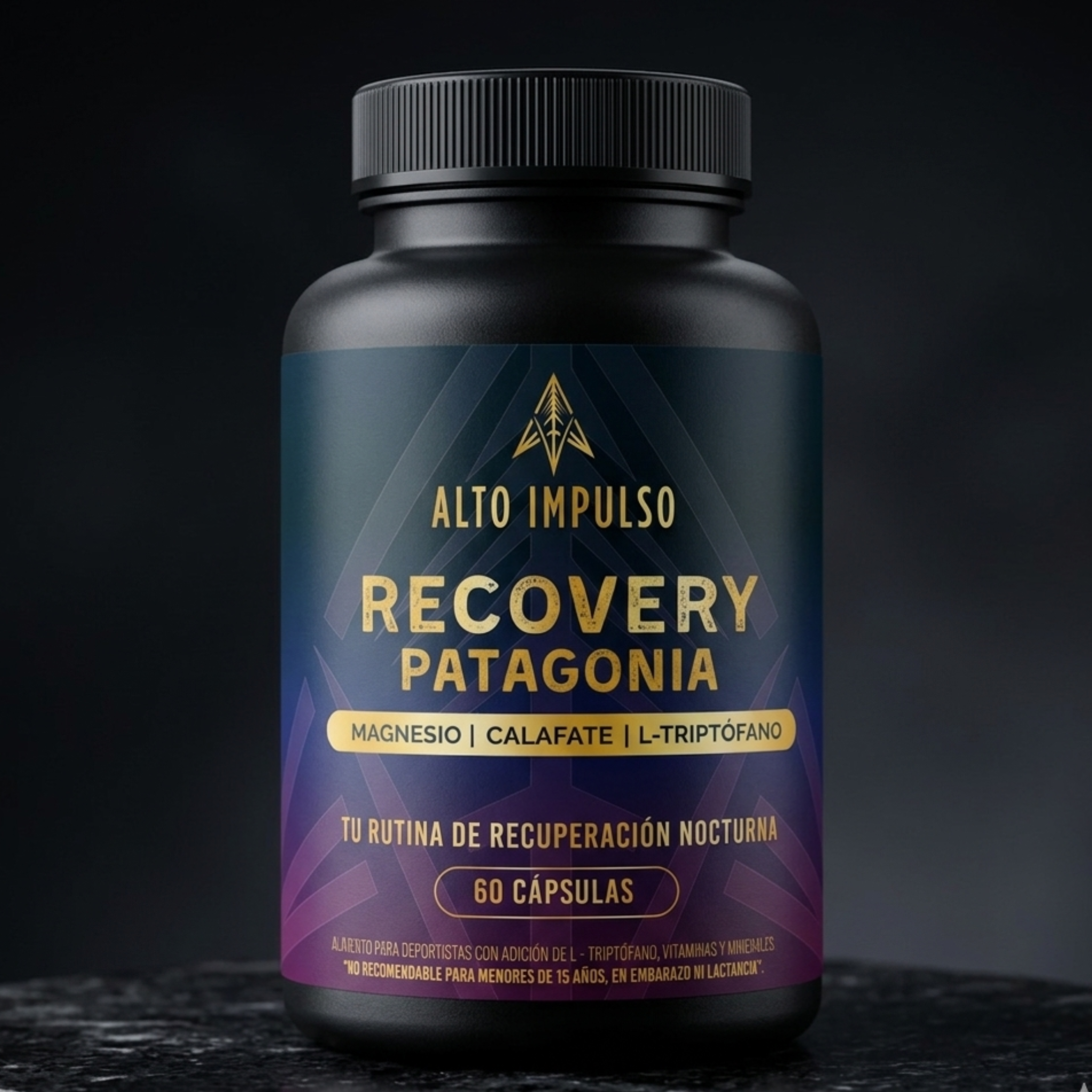 Recovery Patagonia | Recuperación y Sueño Profundo | 60 Cápsulas