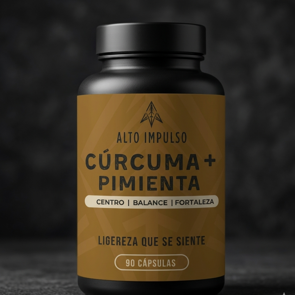 Cúrcuma + Pimienta Negra | 90 cápsulas