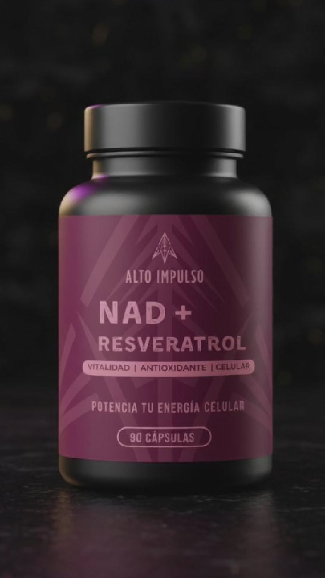 NAD+ Resveratrol | 90 Cápsulas